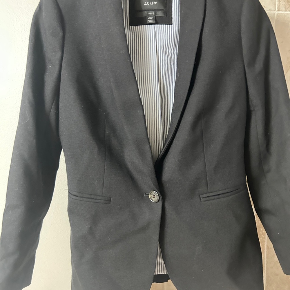 Sold—
J. Crew Women's Black Blazer